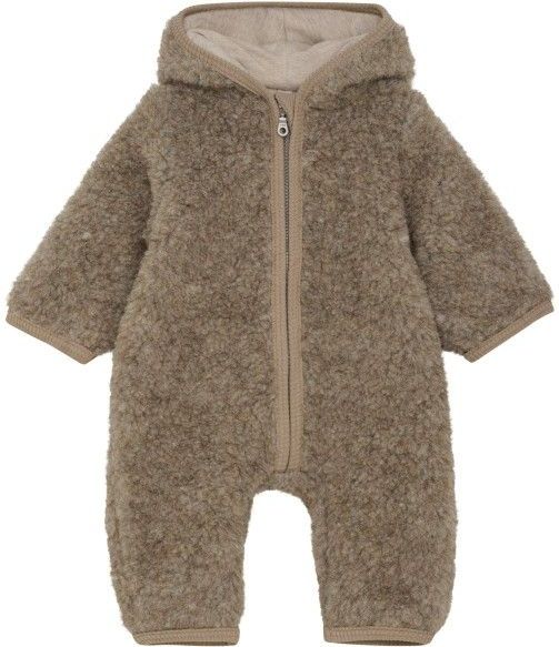 Huttelihut Overall - Wolvlies - Teddy - Camel Melange - Huttelihut - 56 - Overall