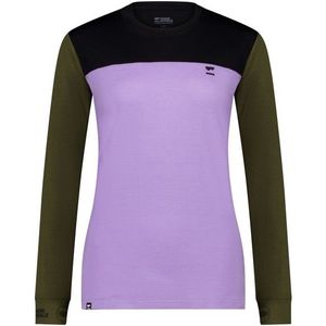 Mons Royale Womens Yotei L/S Merinoshirt (Dames |purper)