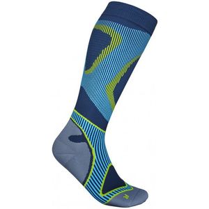 Bauerfeind Sports Run Performance Compression Socks Compressiesokken (Heren |blauw)