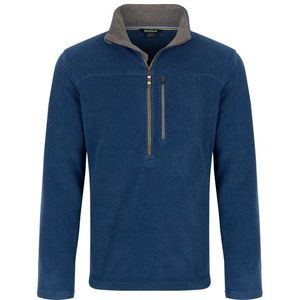 Sherpa Rolpa Eco Zip Tee Fleecetrui (Heren |blauw)