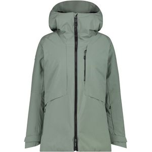 CMP Womens Jacket Fix Hood 34W4006 Ski-jas (Dames |groen |waterdicht)