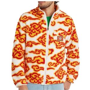 Sherpa Tarcho Printed Full Zip Fleece Fleecevest (meerkleurig)