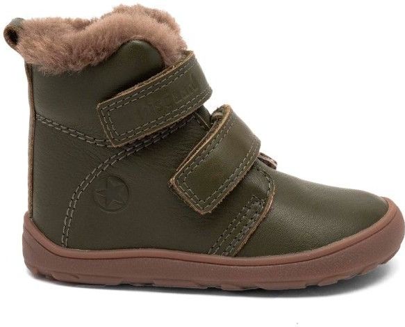 Bisgaard Unisex Barefoot Emil Lamb Fashion Boot voor kinderen, Kaki, 22 EU Breed
