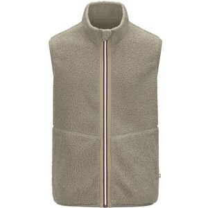 K-Way Yannick Sherpa Polar Double Fleecebodywarmer (Heren |beige)