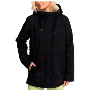 Billabong Womens Simply The Best Jacket Lange jas (Dames |zwart)