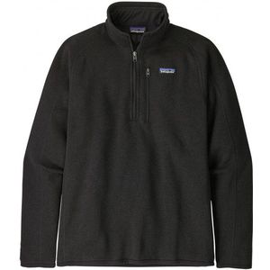 Patagonia Better Sweater 1/4 Zip Fleecetrui (Heren |zwart)