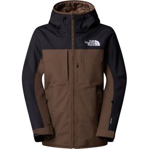 The North Face - W Namak Insulated Jacket - Dames Ski Jas - Zwart - Bruin - Gerecycled Polyester
