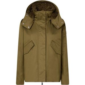 Save the Duck Womens Kara Winterjack (Dames |olijfgroen)