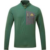mountain equipment lumiko zip t fleec groen heren