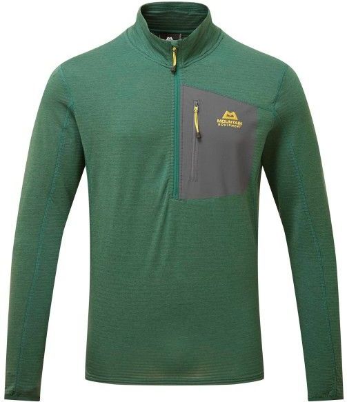 mountain equipment lumiko zip t fleec groen heren