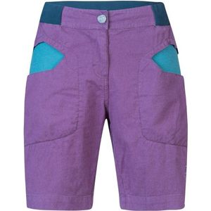 Juno - Dames Korte Broeken - Groen - Linnen Katoen Spandex