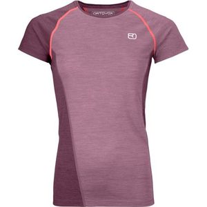 Ortovox Womens 120 Cool Tec Fast Upward T-Shirt Sportshirt (Dames |roze)