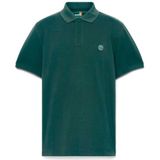 Timberland Millers River Pique S/S Polo Poloshirt (Heren |blauw/groen)