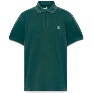 Timberland Millers River Pique S/S Polo Poloshirt (Heren |blauw/groen)