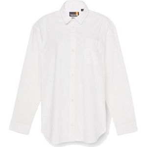 Timberland - Popeline Shirt - Blouse - Wit - 100% Katoen