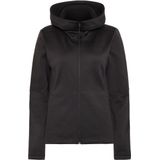 Didriksons Womens Anneli Fullzip 3 Fleecevest (Dames |zwart)