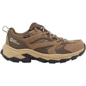 Jack Wolfskin Womens Vojo Tour Texapore Low Multisportschoenen (Dames |bruin/beige |waterdicht)