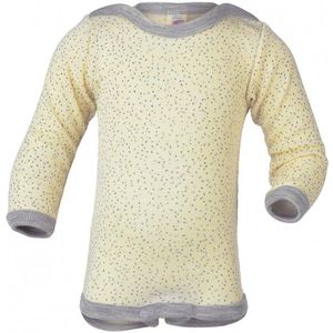 Engel Baby-Body Langarm Mit Druckverschluss Schulter Merino-ondergoed (Kinderen |beige)