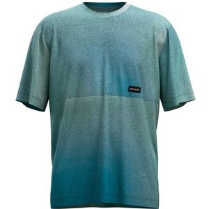 Ortovox - 185 Merino Patch Print - Merinoshirt - Groen