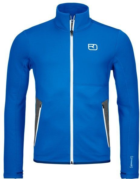 Ortovox - Fleece Jacket Merinovest - Blauw - Heren