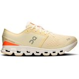 On - CloudX4 - Hardloopschoen - Crème - Grijs - Oranje