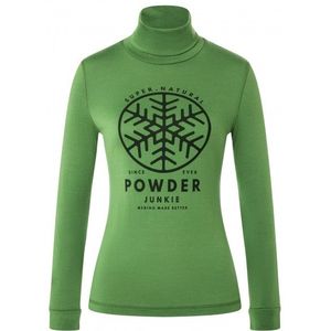 supernatural Womens Powder Junkie Turtle Longsleeve (Dames |groen)