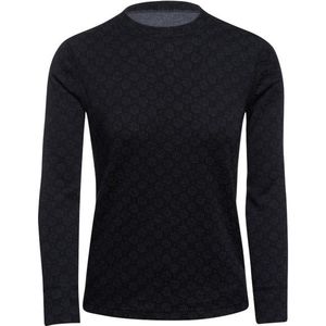 Thermowave - Merino Xtreme Junior L/S Shirt - Zwart - Merino-ondergoed