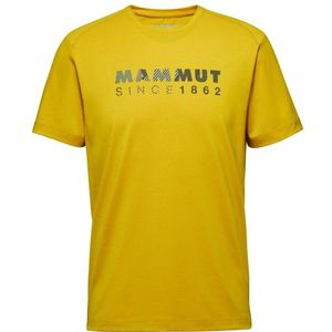 Mammut Trovat T-Shirt Logo T-shirt (Heren |geel)