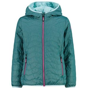 CMP Girls Jacket Fix Hood Synthetisch jack (Kinderen |turkoois)
