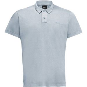 Jack Wolfskin Pikeh Polo Poloshirt (Heren |grijs)