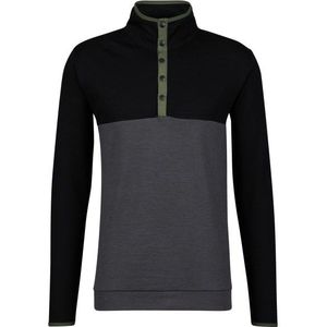 Stoic Merino260 MMXXGöteborg Snap Merinotrui (zwart/grijs)