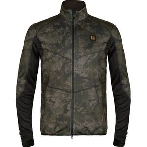 Härkila Noctyx Camo Fleecejacke Fleecevest (Heren |zwart)