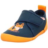 Superfit - VENTI WMS - Pantoffels - Donkerblauw-oranje vos - Blote Voeten Schoen met Klittenbandsluiting