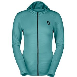 Scott Womens Hoody Defined Light Fleecevest (Dames |turkoois)