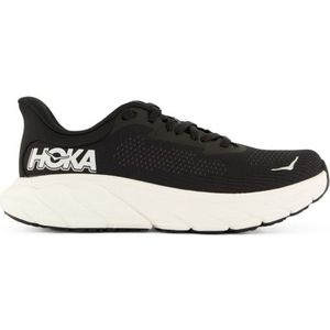 HOKA Womens Arahi 7 Hardloopschoenen (Dames |wit/zwart)