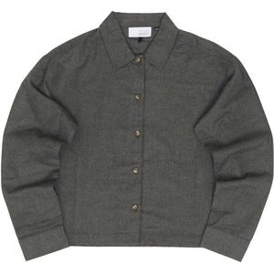 Mazine Womens Flannel Shirt Overhemd (Dames |grijs)