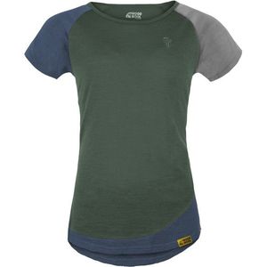 Grüezi Bag - Woodwool T-Shirt Lady Janeway - Merinoshirt - Meerkleurig