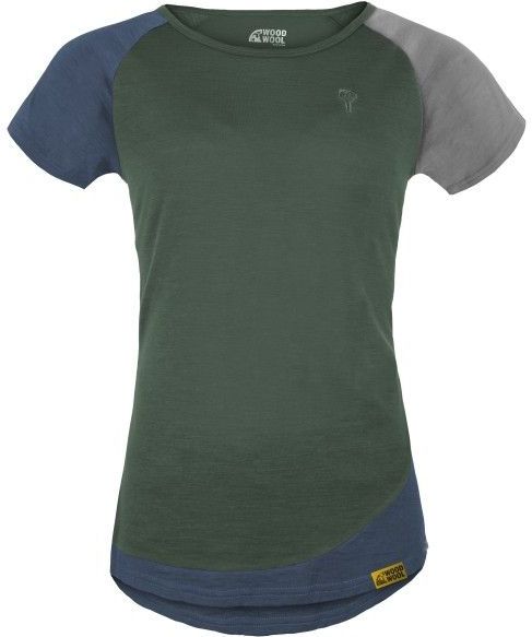 Grüezi Bag - Woodwool T-Shirt Lady Janeway - Merinoshirt - Meerkleurig