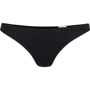 Stoic Womens Merino150 AlsenSt Thong Merino-ondergoed (Dames |zwart)