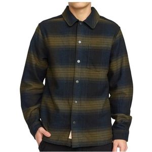 Revolution Casual Shirt Stripes Overhemd (Heren |zwart)