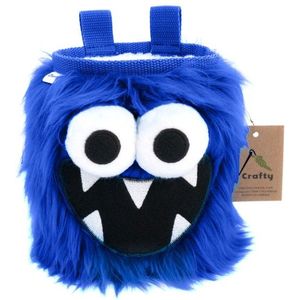 Crafty Climbing Five Toothed Monster Chalk Bag Pofzakje (blauw)