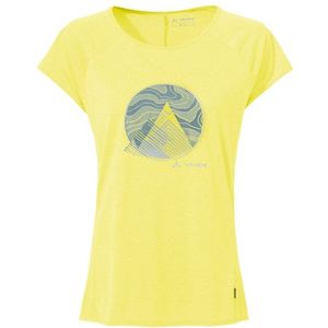 Vaude Womens Tekoa T-Shirt II Sportshirt (Dames |geel)