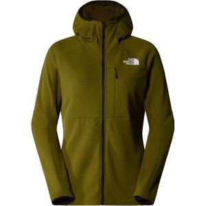 The North Face Womens Summit Futurefleece Fullzip Hoodie Fleecevest (Dames |olijfgroen)