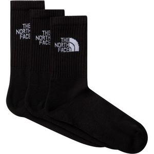 The North Face - Everyday Standard Crew Sock - Zwart - Multifunctionele Sokken - 3-Pack