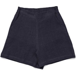Mazine Womens Linen Shorts Short (Dames |blauw)