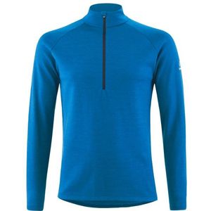 Löffler - Midlayer Transtex Merino - Merinolongsleeve - Blauw