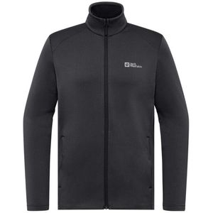 Jack Wolfskin Kolbenberg FZ Fleecevest (Heren |grijs/zwart)