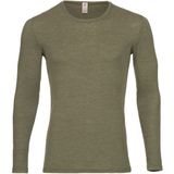Engel - Shirt L/S - Merino-ondergoed - Olijfgroen