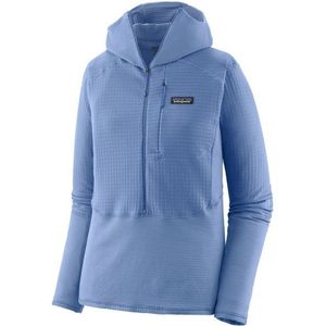 Patagonia - W's R1 P/O Hoody - Blauw - Polyester