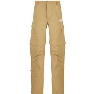 The North Face - Exploration Convertible Pant - Trekkingbroek - Beige - 95% Polyamide, 5% Elastaan